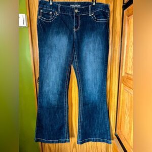 Maurices Dark Wash Flare Jeans